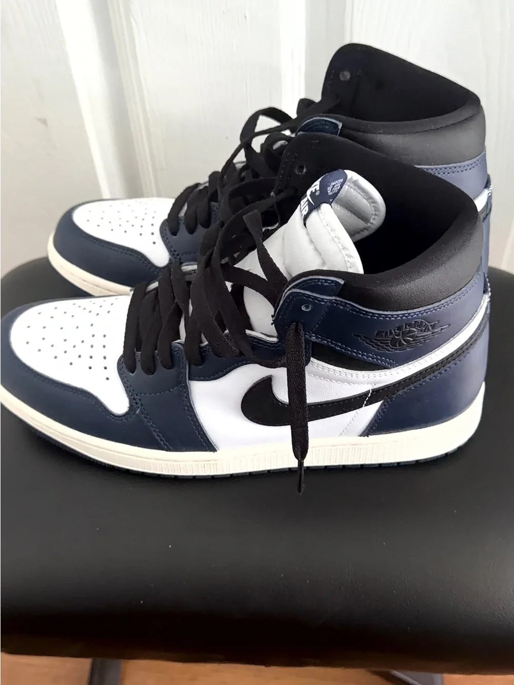 Jordan Men's  Sneakers in Navy, White & Black